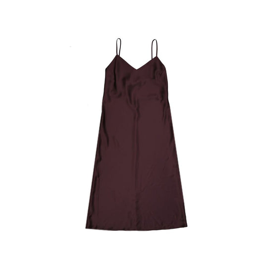 BLANCA VITA Acacia Satin Slip Midi Dress