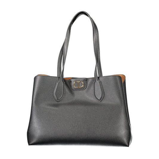 Twinset Black Polyethylene Women Handbag
