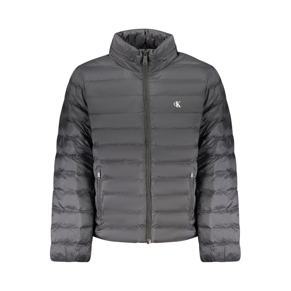 Calvin Klein Black Poliamidna moška jakna