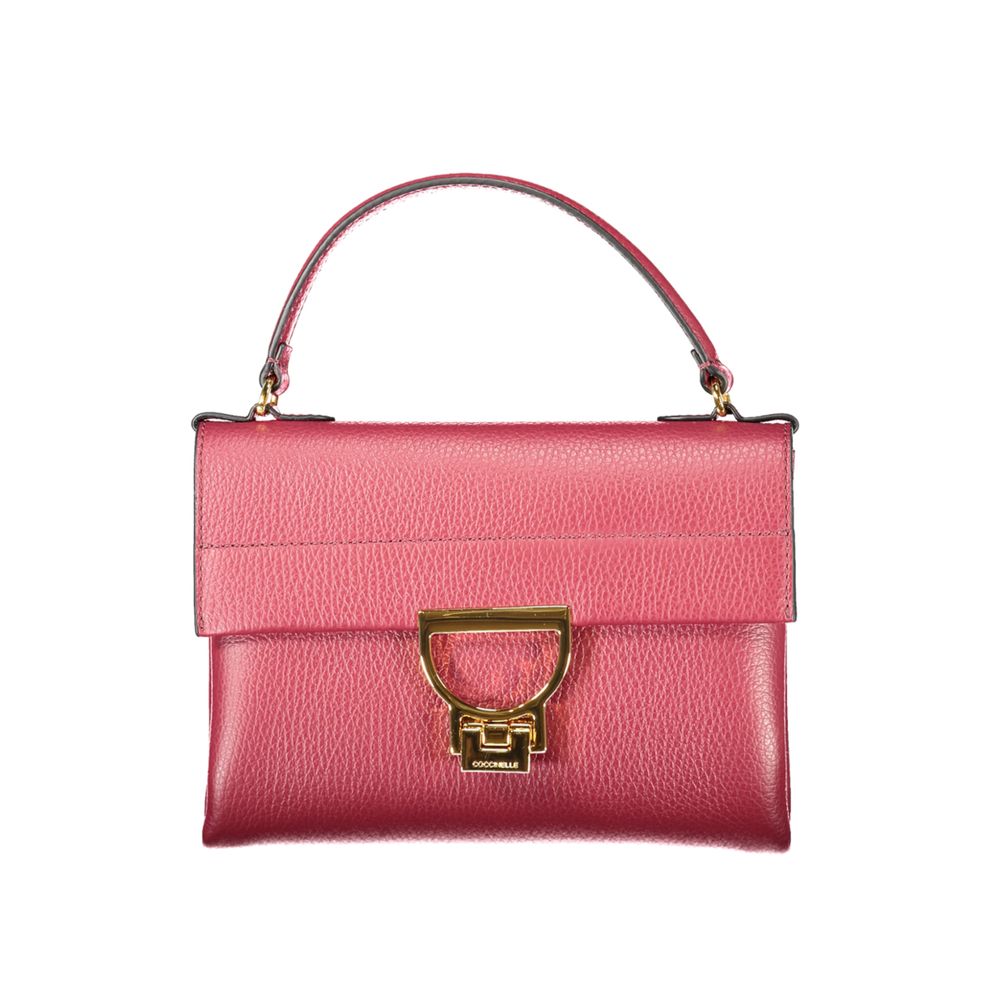 Coccinelle Purple Leather Women Handbag