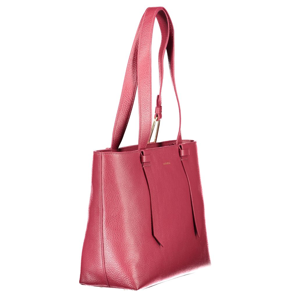 Coccinelle Purple Leather Women Handbag
