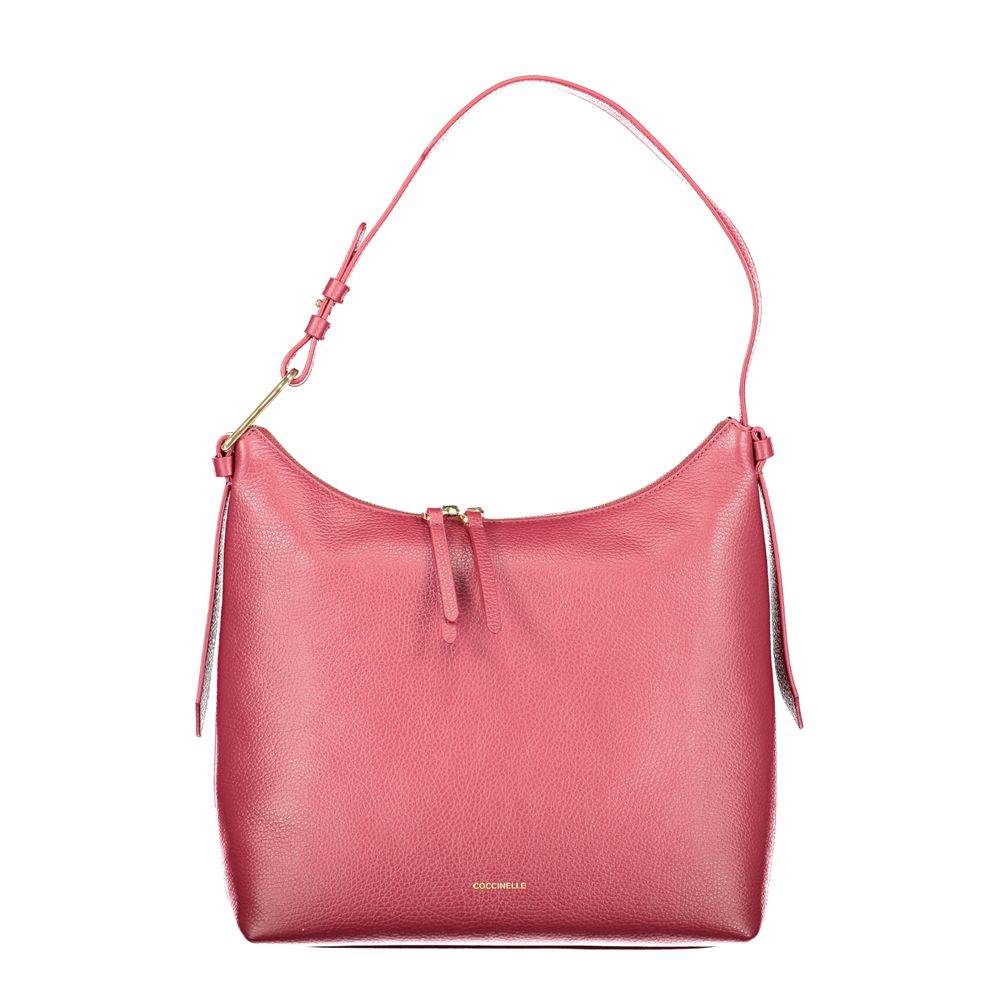Coccinelle Purple Leather Women Handbag