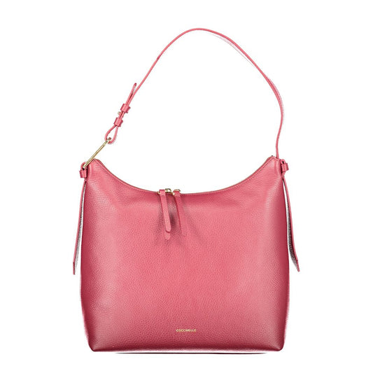 Coccinelle Purple Leather Women Handbag