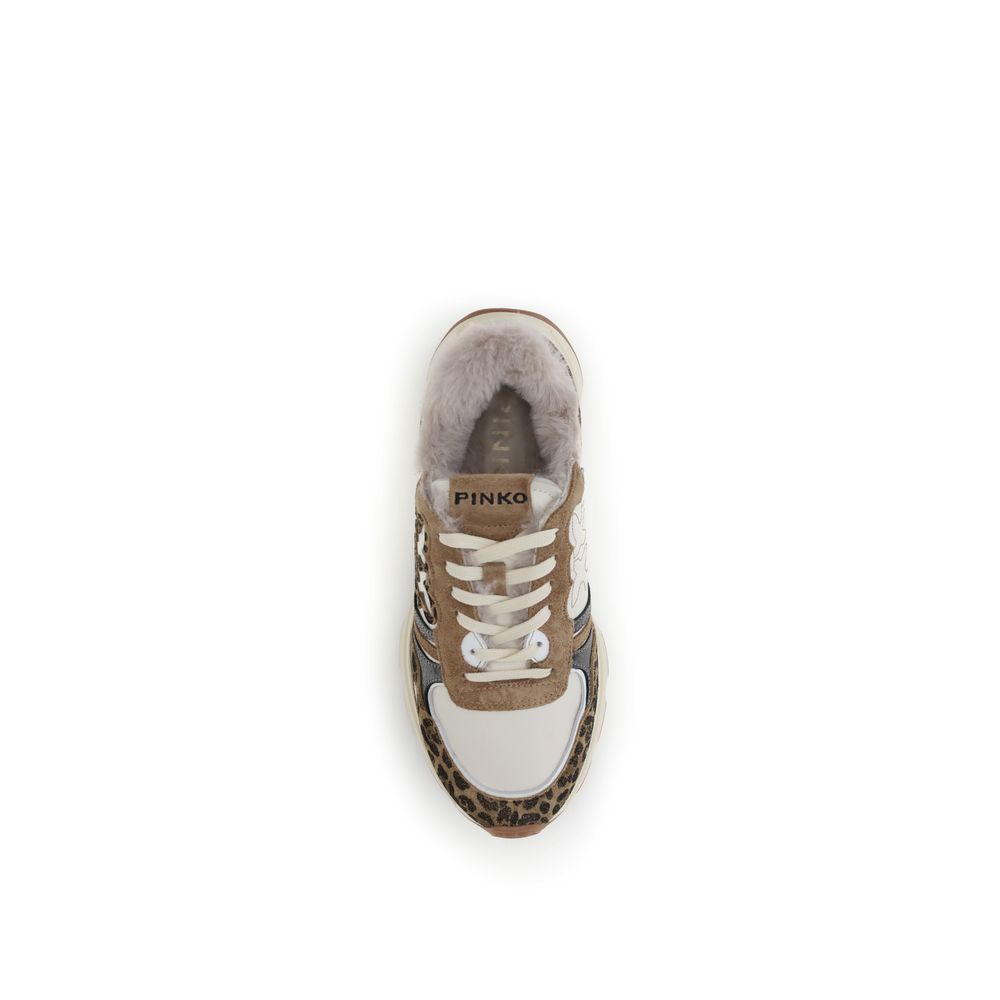 PINKO Zoe 01 Leopard Sneakers