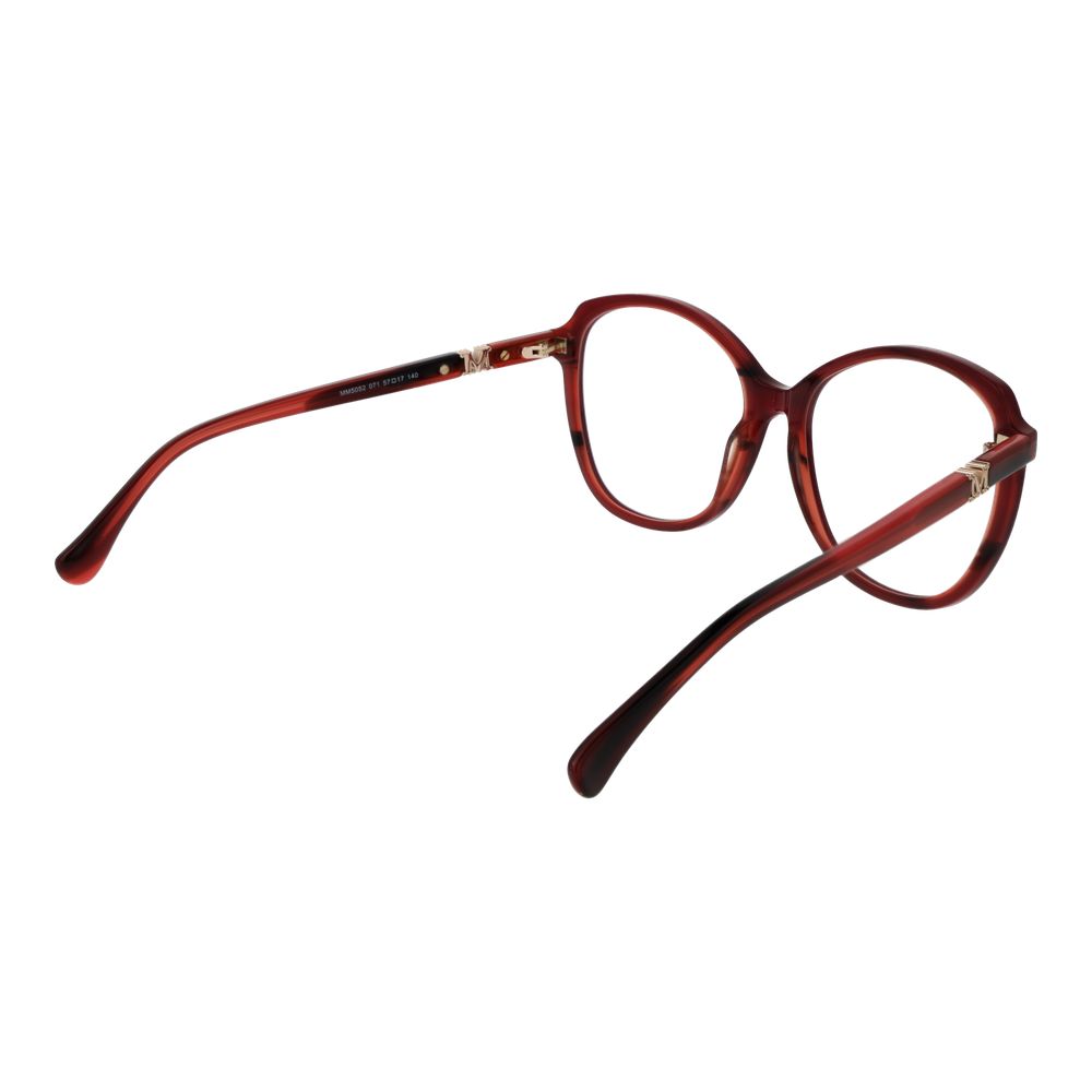 Max Mara Burgundy Plastic Glasses (Frames)