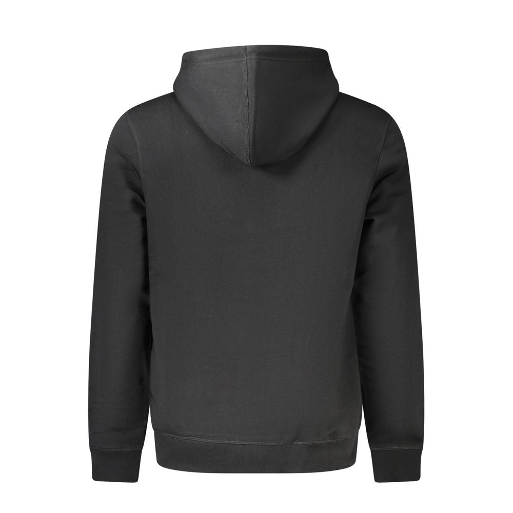 Hugo Boss Moški pulover iz črnega bombaža