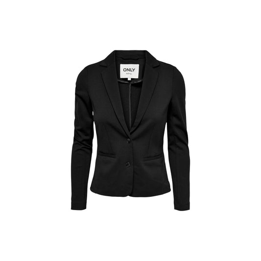 Only Black Viscose Blazer