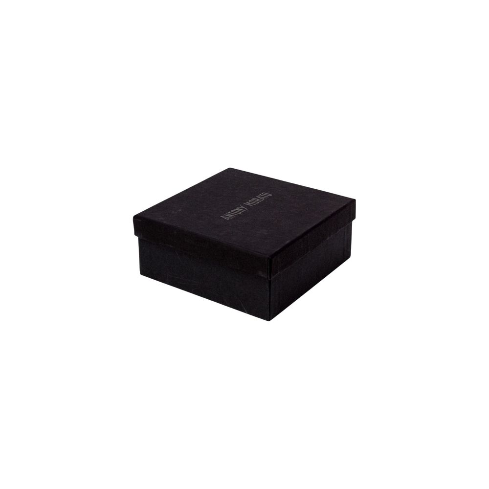 Antony Morato Black Leather Belt