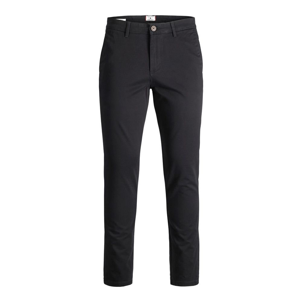 Jack Jones Black Cotton Pant