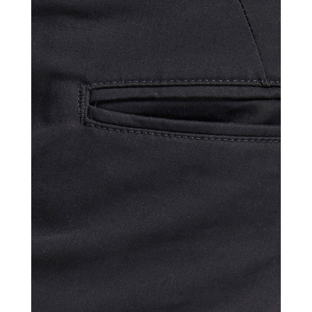 Jack Jones Black Cotton Pant