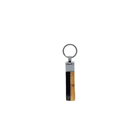 Alviero Martini Prima Classe Black Polyethylene Keychain