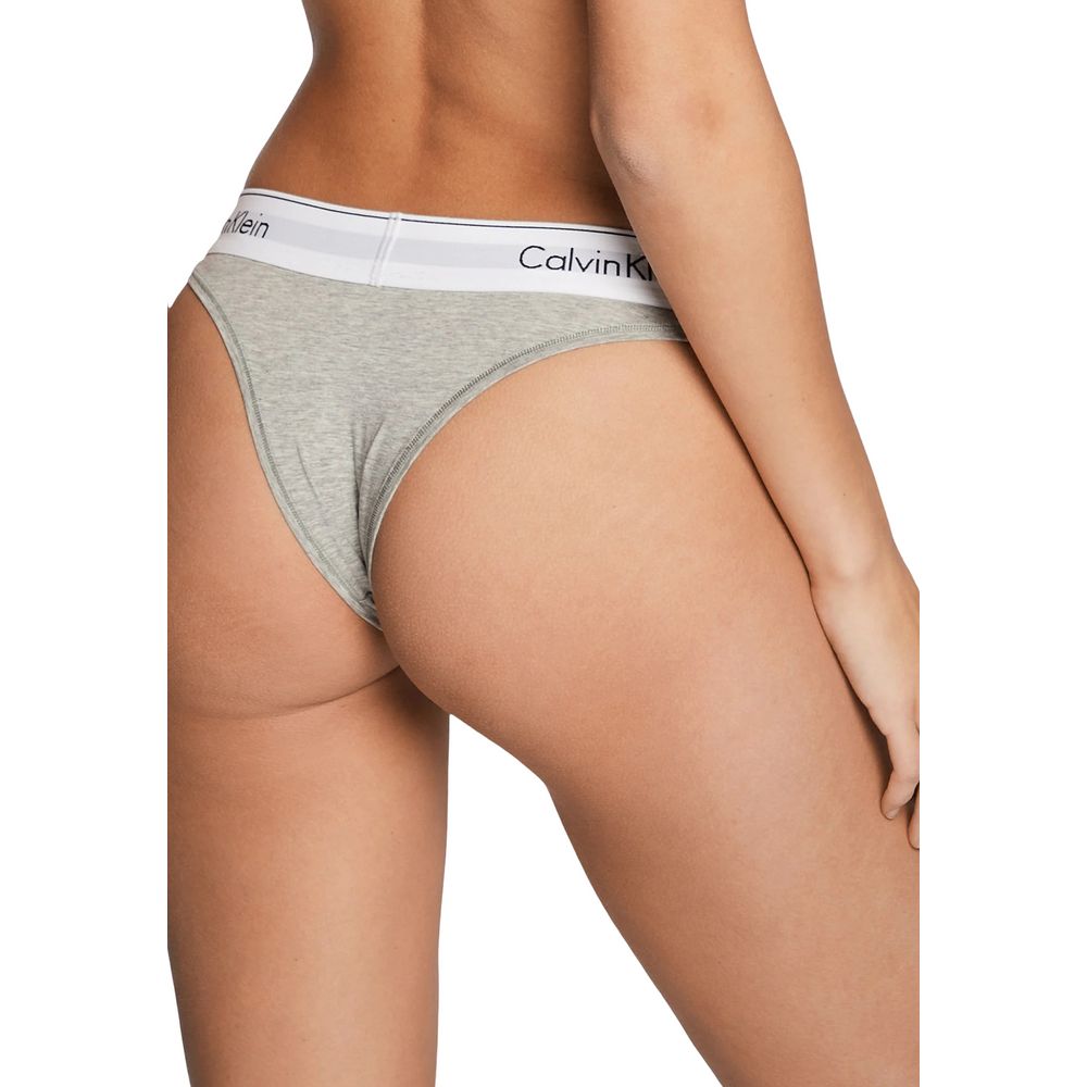 Calvin Klein Underwear Gray Cotton Panty