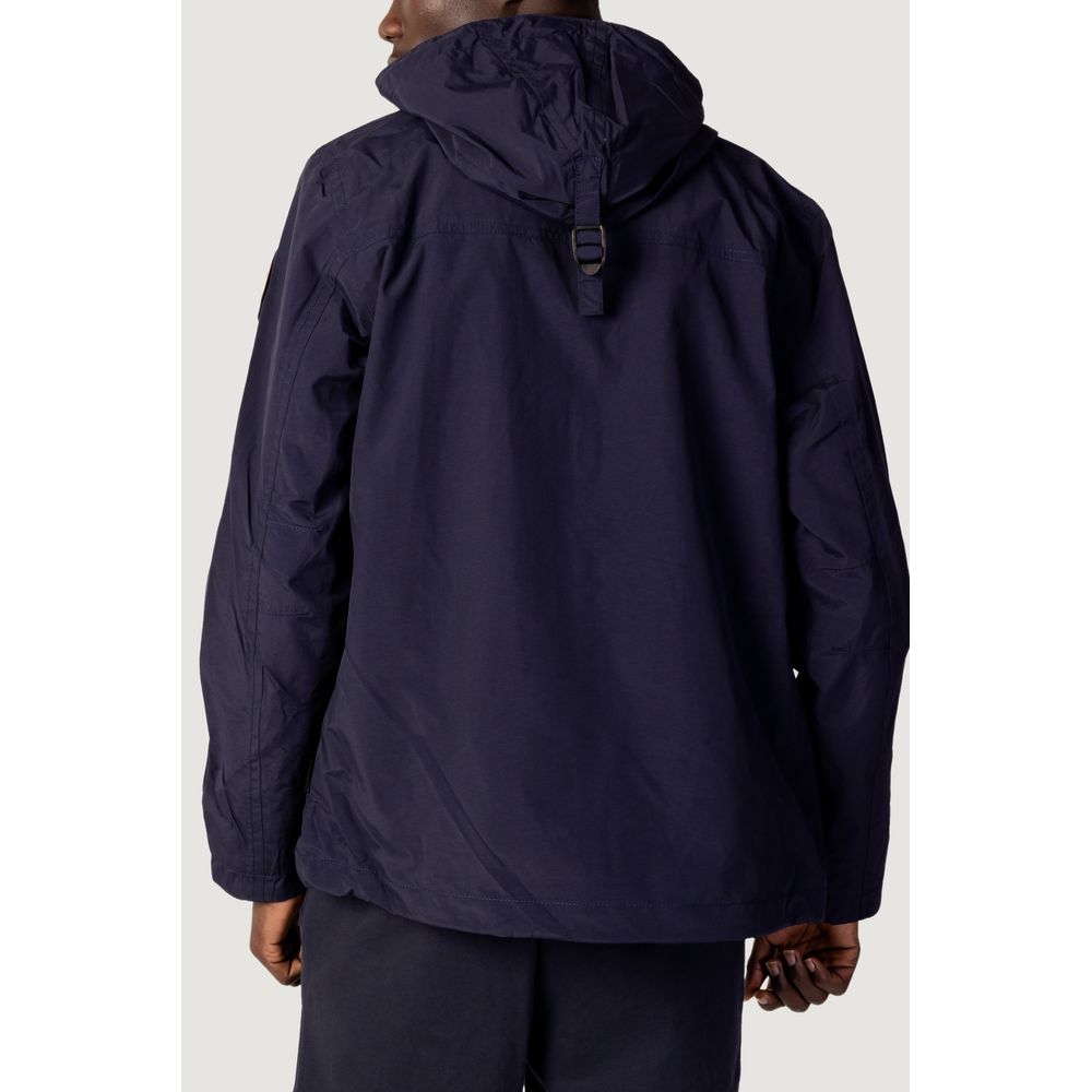 Napapijri Blue Polyester Jackets & Coat