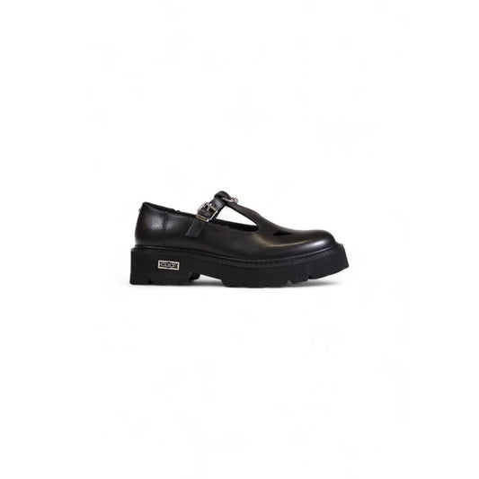 Cult Black Leather Platform