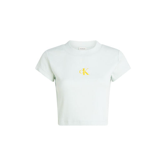 Calvin Klein Jeans Green Cotton T-Shirt