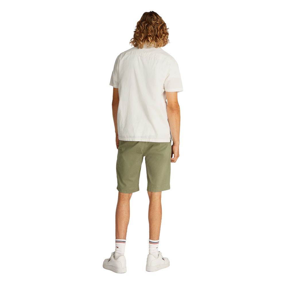 Tommy Hilfiger Jeans Cream Cotton Shirt