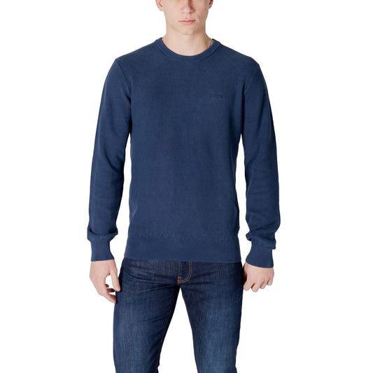 Guess Blue Cotton Sweater