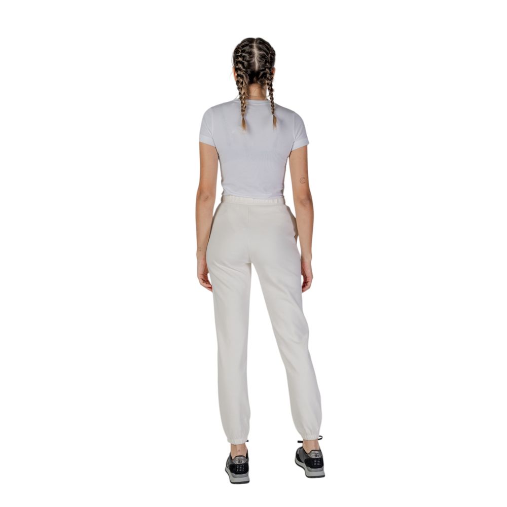 Guess Active Cream Polyester Joggers Workout Pant