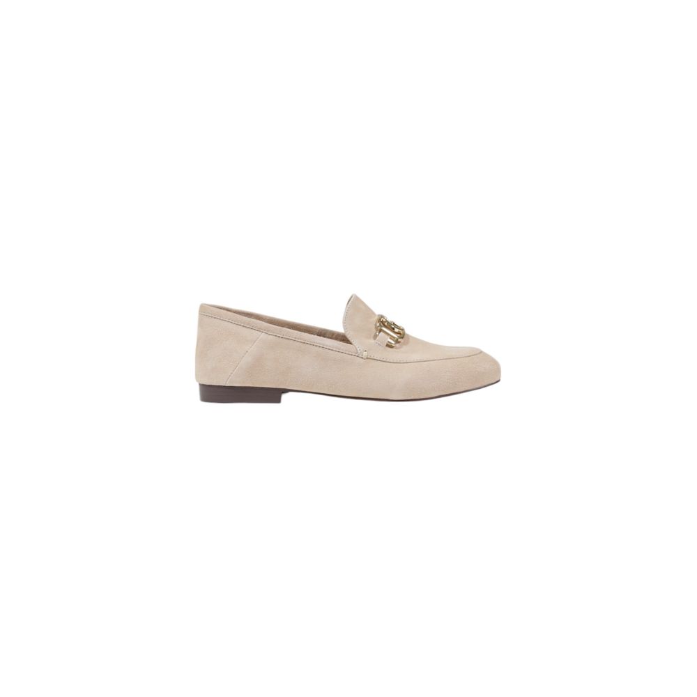 Guess Beige Leather Platform