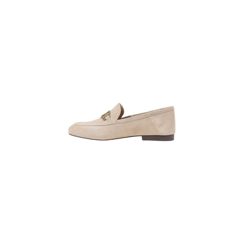 Guess Beige Leather Platform