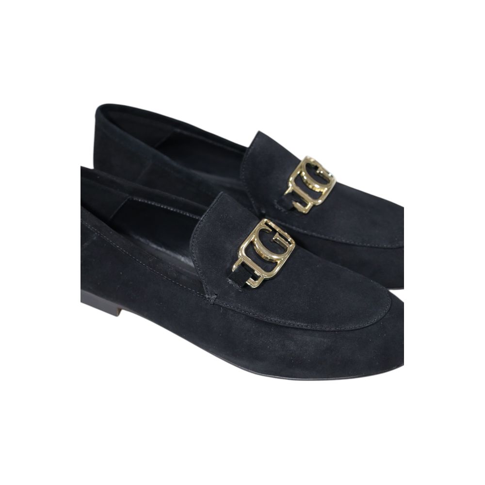 Guess Black Leather Platform