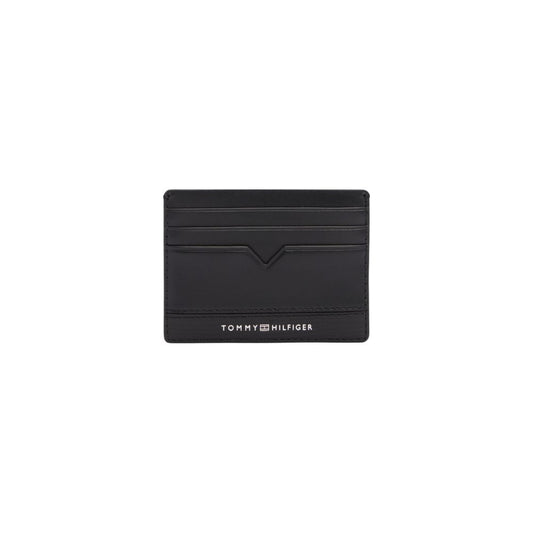 Tommy Hilfiger Black Leather Cardholder