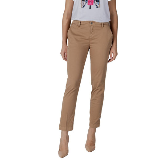Liu Jo Beige Cotton Pant