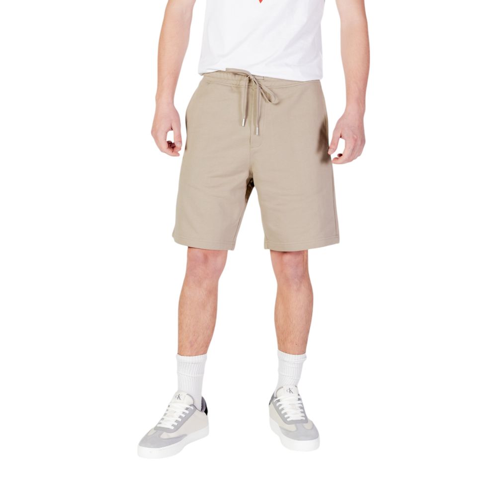Replay Beige Cotton Bermuda Shorts