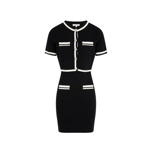 Morgan De Toi Black Viscose Short