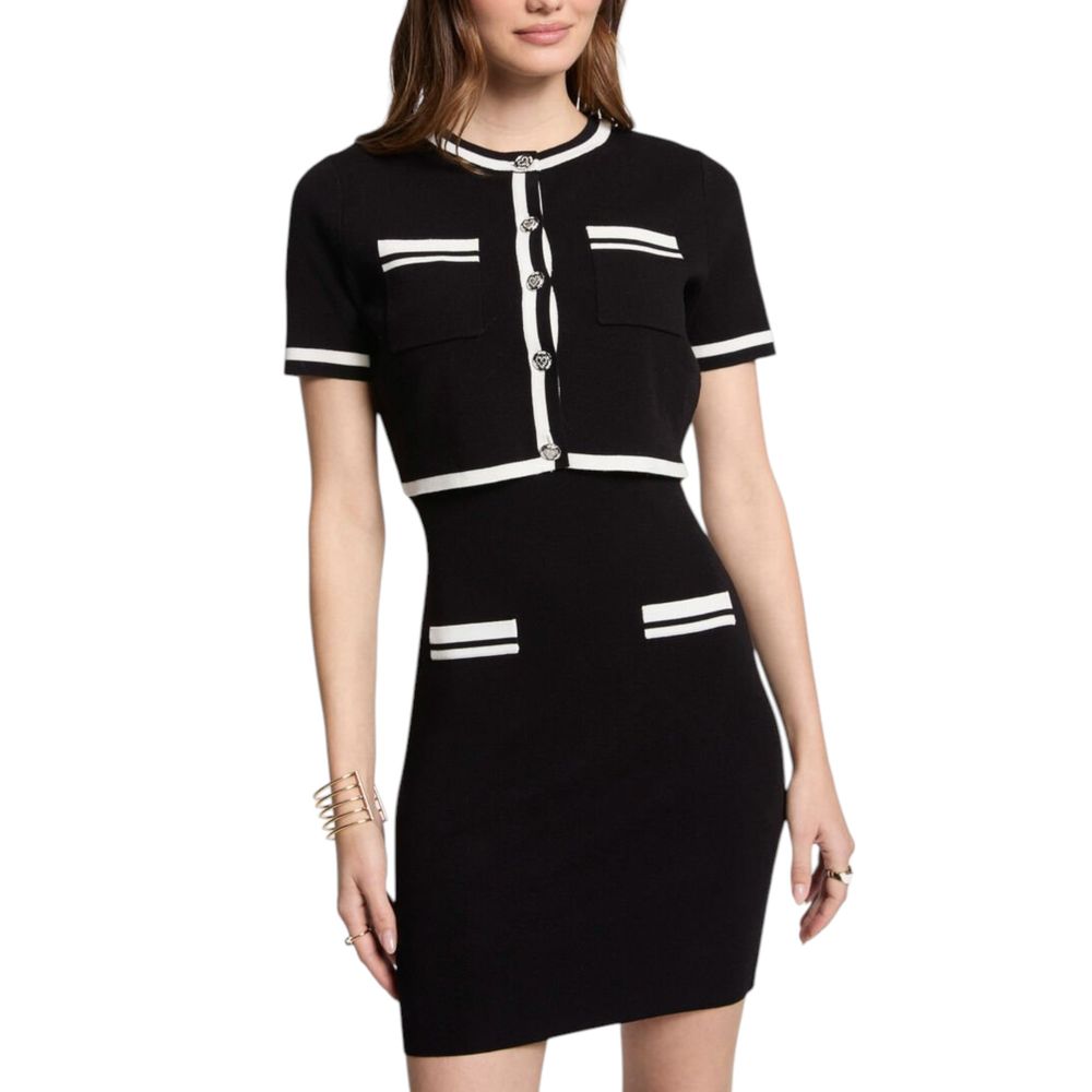 Morgan De Toi Black Viscose Short
