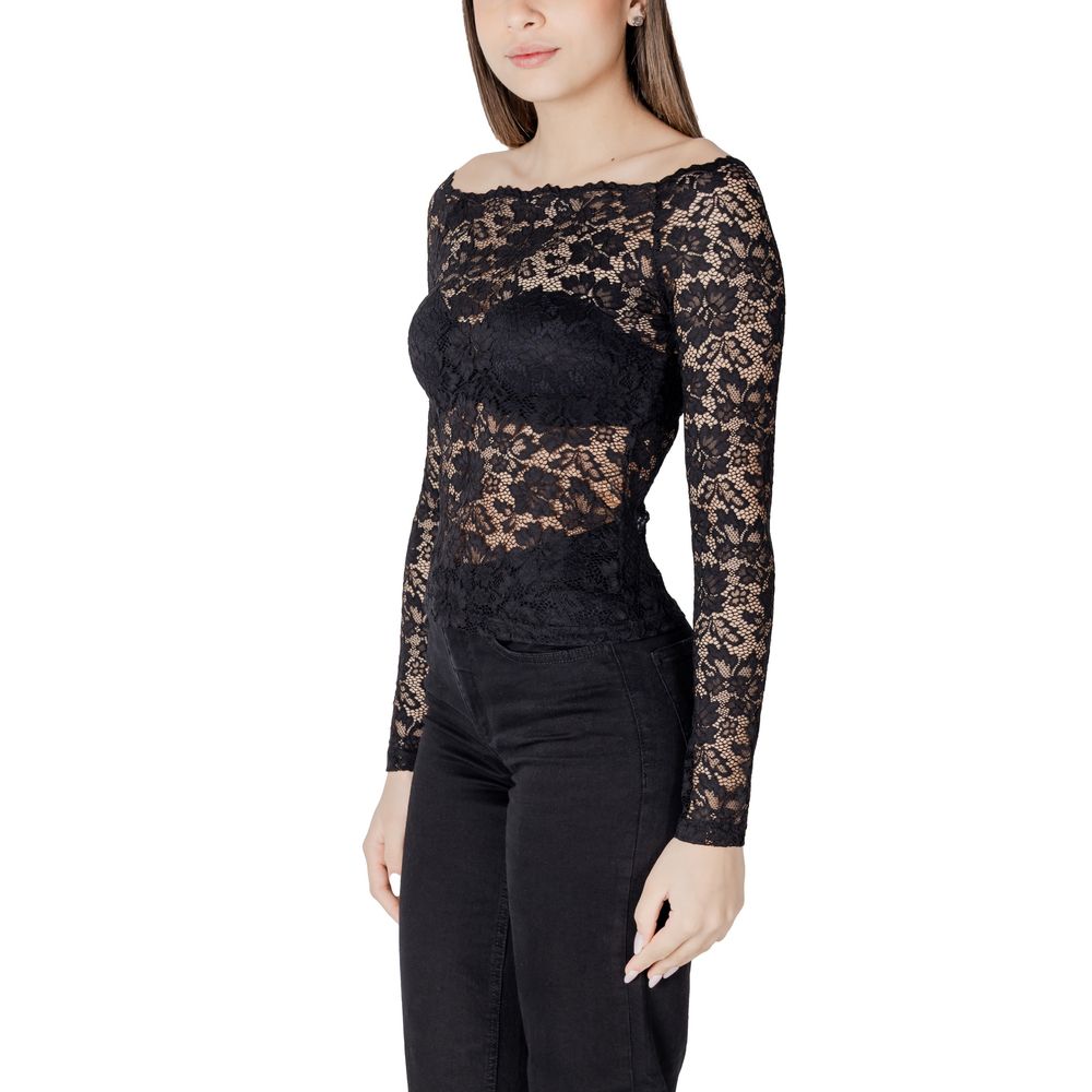 Morgan De Toi Black Polyamide Long Sleeve