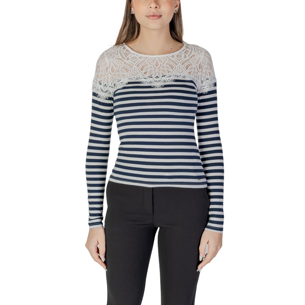 Morgan De Toi White Recycled Polyester Long Sleeve
