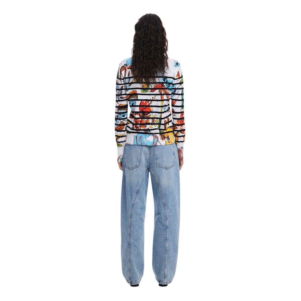 Desigual White Viscose Sportswear
