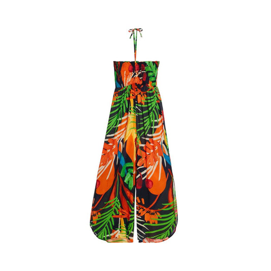 Desigual Black Viscose Jumpsuit