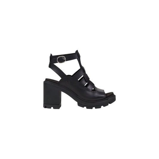 Timberland Black Leather Sandal