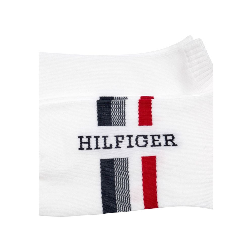Tommy Hilfiger White Cotton Sock