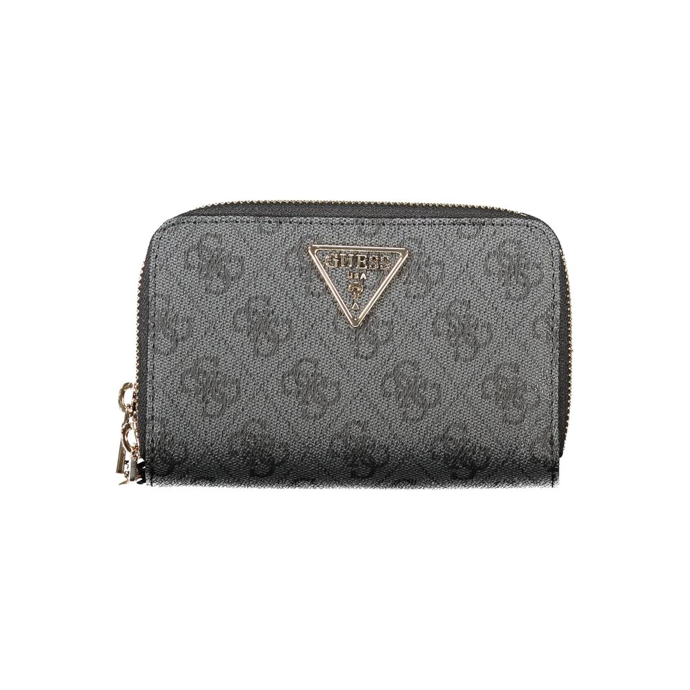 Guess Jeans Black Polyethylene Women Wallet
