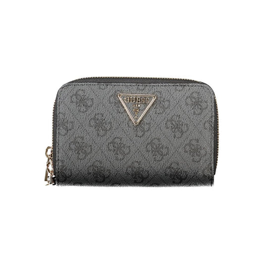 Guess Jeans Black Polyethylene Women Wallet