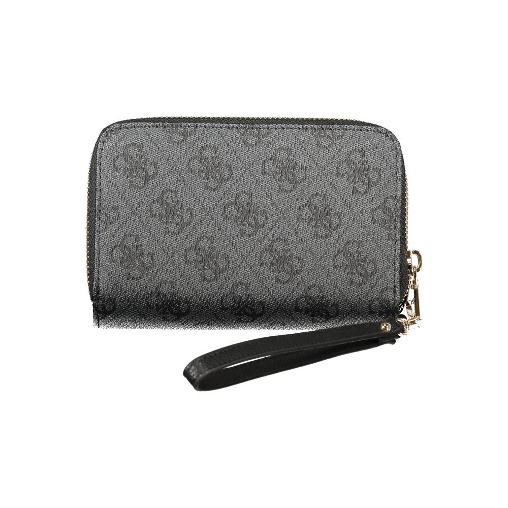 Guess Jeans Black Polyethylene Women Wallet