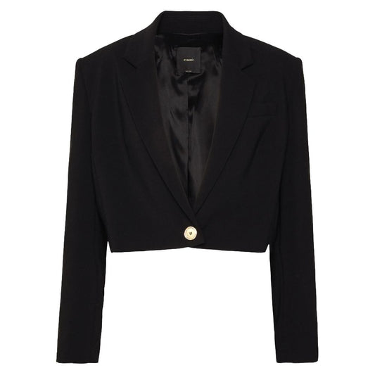PINKO Black Polyester Suits & Blazer