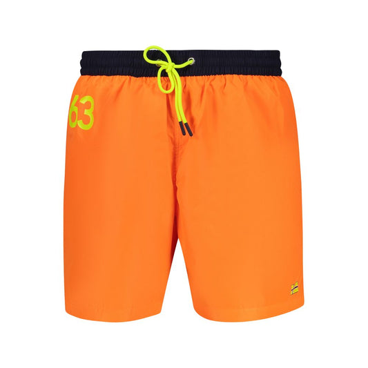 Norway 1963 Orange Polyamide Swimwear