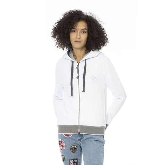 Mr&Mrs Italy White Cotton Sweatshirt