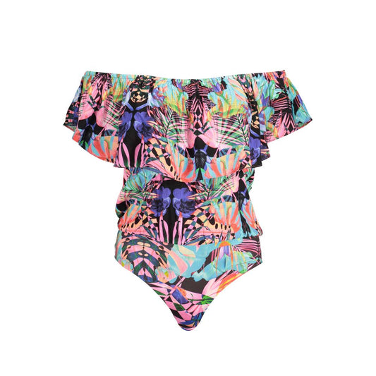 Desigual Black Polyester Bodysuit