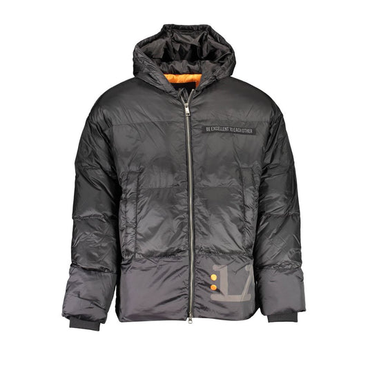 La Martina Black Feather Jackets & Coat