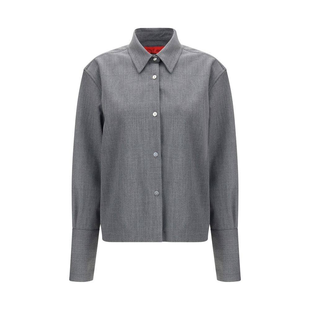 The Latest Gray Denim Shirt