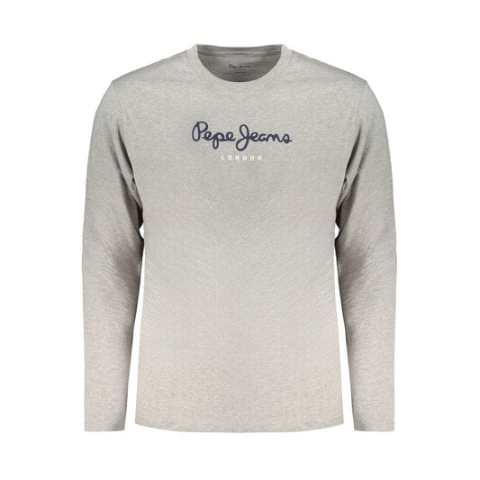 Pepe Jeans Gray Cotton T-Shirt