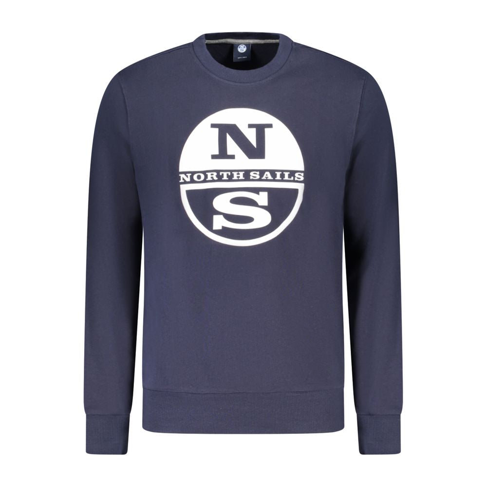 North Sails Blue Cotton Sweatshirt