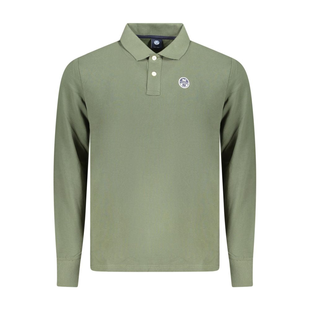 North Sails Green Cotton Polo Shirt