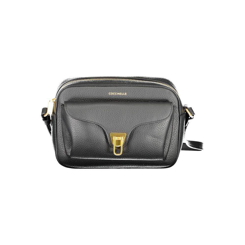 Coccinelle Black Leather Handbag
