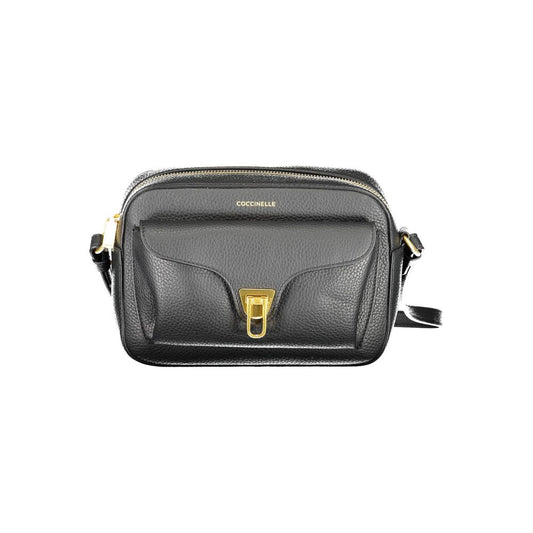 Coccinelle Black Leather Handbag